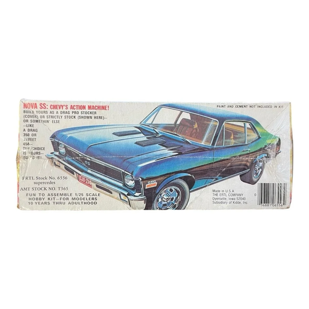 Chevrolet Nova SS‎ Pro Stocker AMT Ertl 1:25 Scale Model Kit